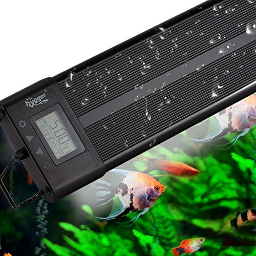 Illuminate Your Aquatic Oasis with Programmable LED Aquarium Light - Perfect for 48~55 Inch Tanks