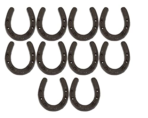 Add Rustic Charm with Small Cast Iron Horseshoes