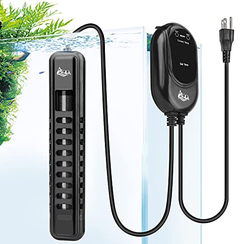 Keep Your Aquarium at the Perfect Temperature with 100W Submersible Fish Tank Heater.