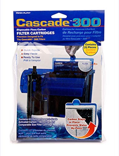300 GPH Hang-On Aquarium Filter Cartridges