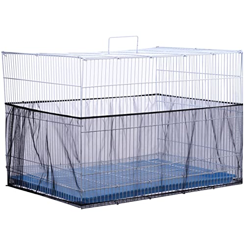 Say Goodbye to Birdcage Mess with Adjustable Cage Covers