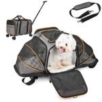 Pet Carrier Airline Approved with Wheels - Rolling Pet