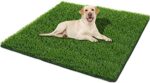 51.1x31.8 inch Artificial Grass Pad for Potty Training Dogs Indoors and Outdoors.