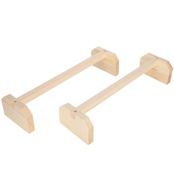 Wooden bird perch with a square pole and stable base, designed for birds to comfortably stand, chew, and play in a cage or coop