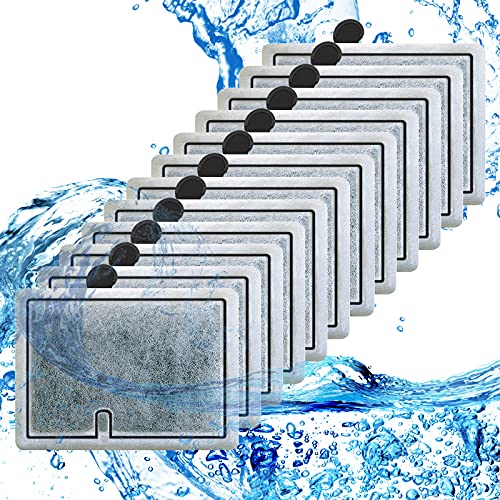 Crystal Clear Waters: 12 Pack Fish Tank Filters