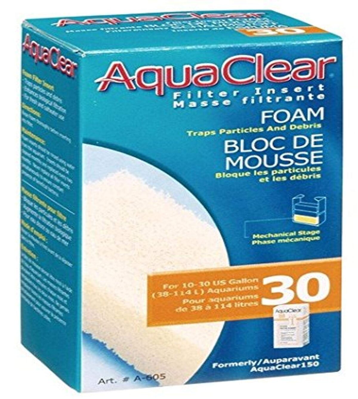 Aquatic Guardian: AquaClear 30 Foam Filter Insert