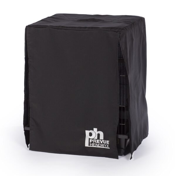 Prevue Hendryx Universal Bird Cage Cover in black, designed for medium cages, promoting better sleep for birds.