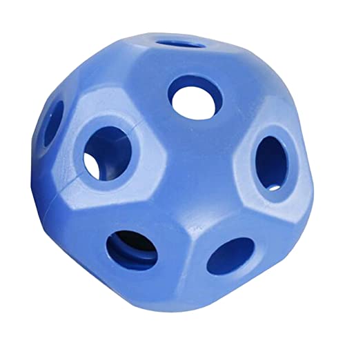Interactive Horse Treat Ball Hay Feeder Toy |  | Stable, Stall, Paddock, and Training Essential in Blue.