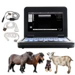 Portable B-Mode Ultrasound Scanner for Veterinary Use - Ideal for Horses, Cows, Sheep - Includes Rectal, Micro-Convex, and Convex Probes.