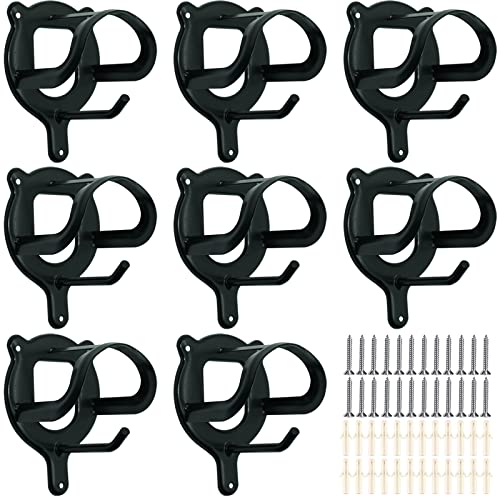  - Bridle Rack, Halter Hanger, and Bridle Holder for Horse Barn Supplies | Black Tack Organizer with Tubes and Screws