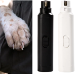 Dog Cat Nail Grinder: Quiet and portable electric nail trimmer designed for painless grooming, suitable for all pet sizes.